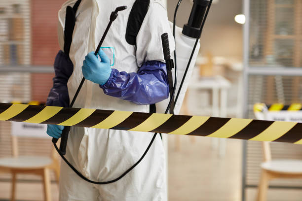 Professional Blood Cleanup technician working in Hanover, NH
